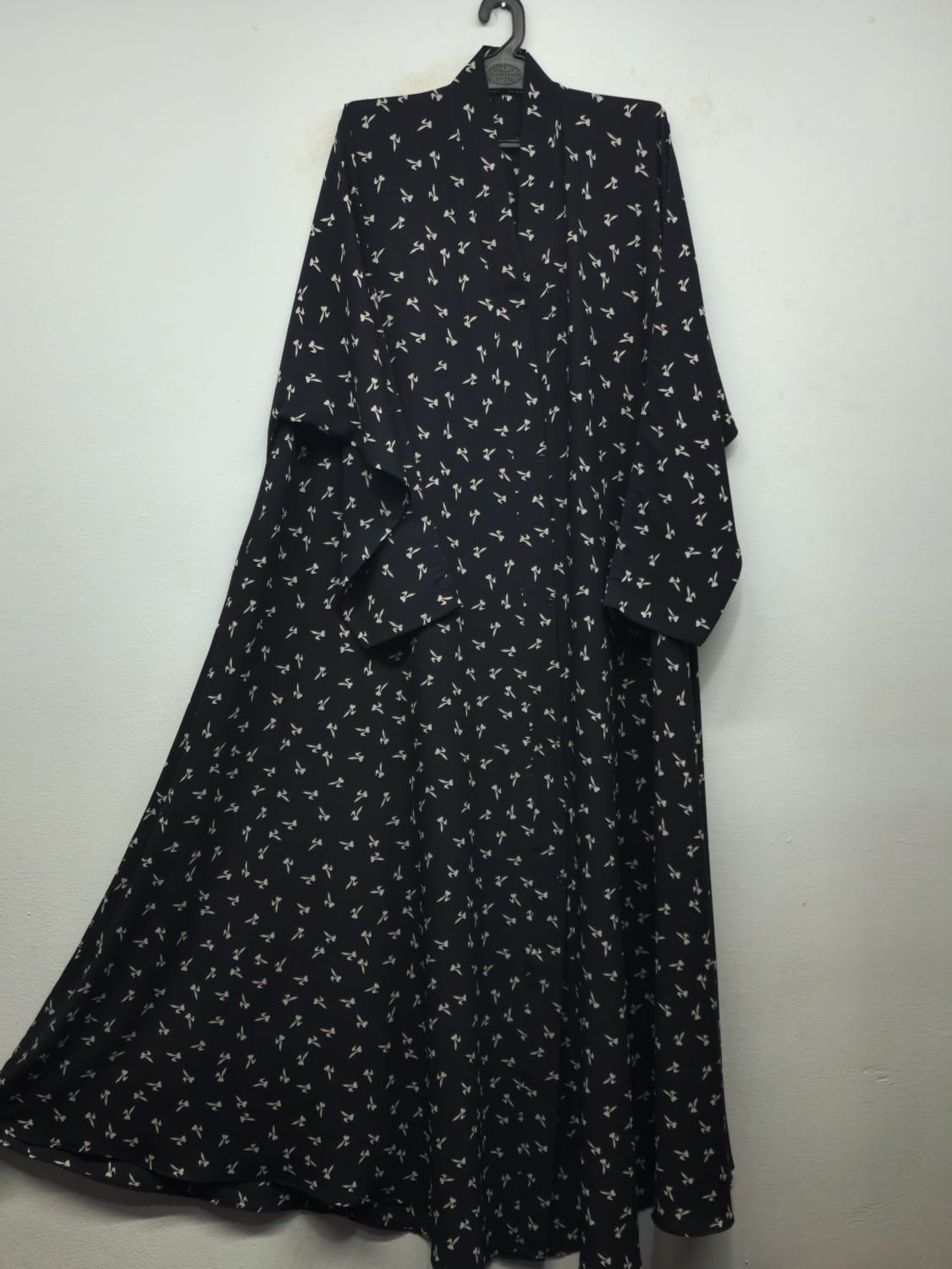 Front Open Jumbo Abaya FLow D