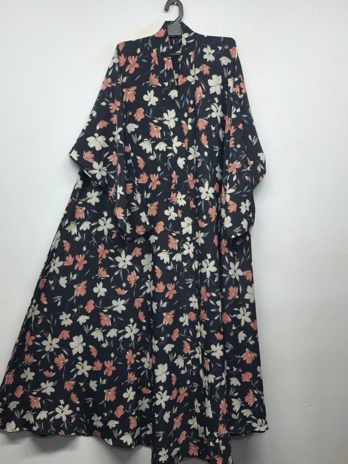 Front Open Jumbo Abaya FLow D