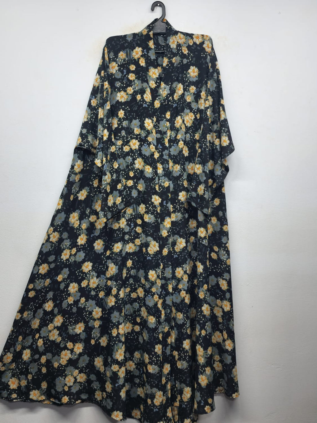 Front Open Jumbo Abaya FLow D