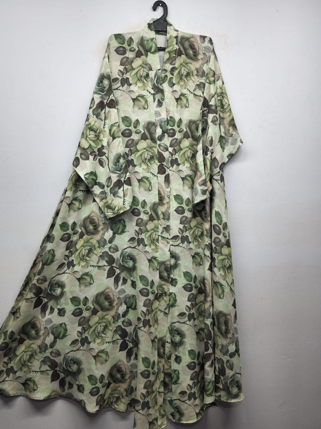 Front Open Jumbo Abaya FLow D