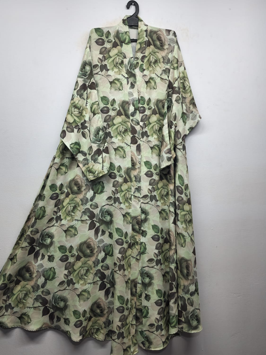 Front Open Jumbo Abaya FLow D