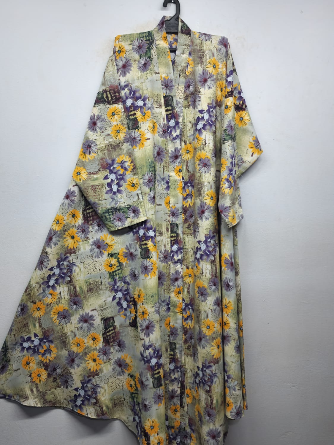 Front Open Jumbo Abaya Classic D
