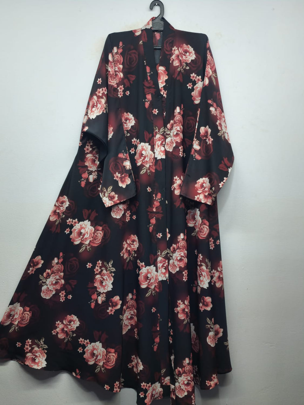 Front Open Jumbo Abaya Classic D