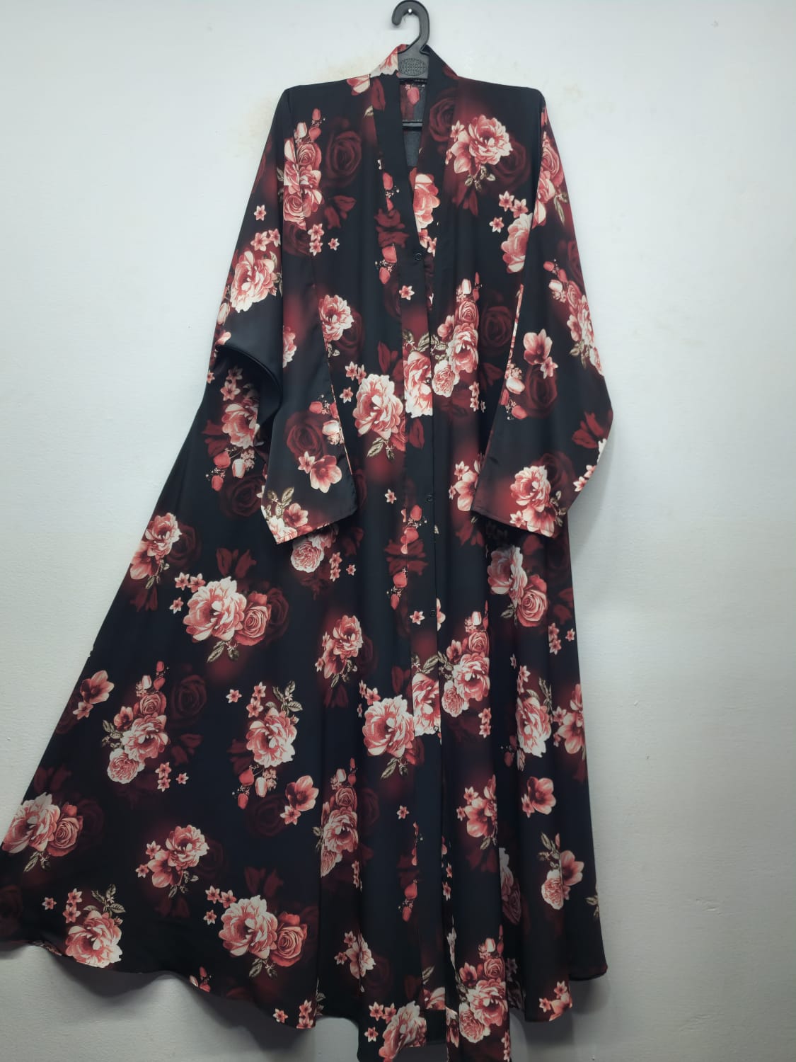 Front Open Jumbo Abaya Classic D