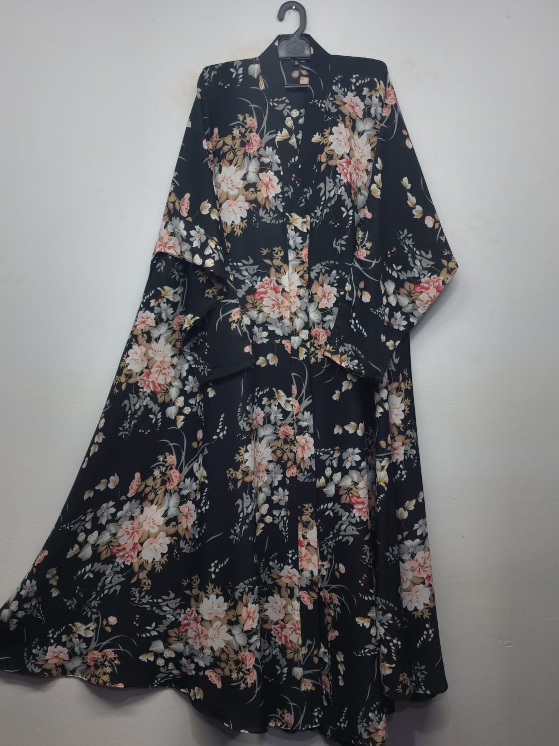 Front Open Jumbo Abaya Classic D