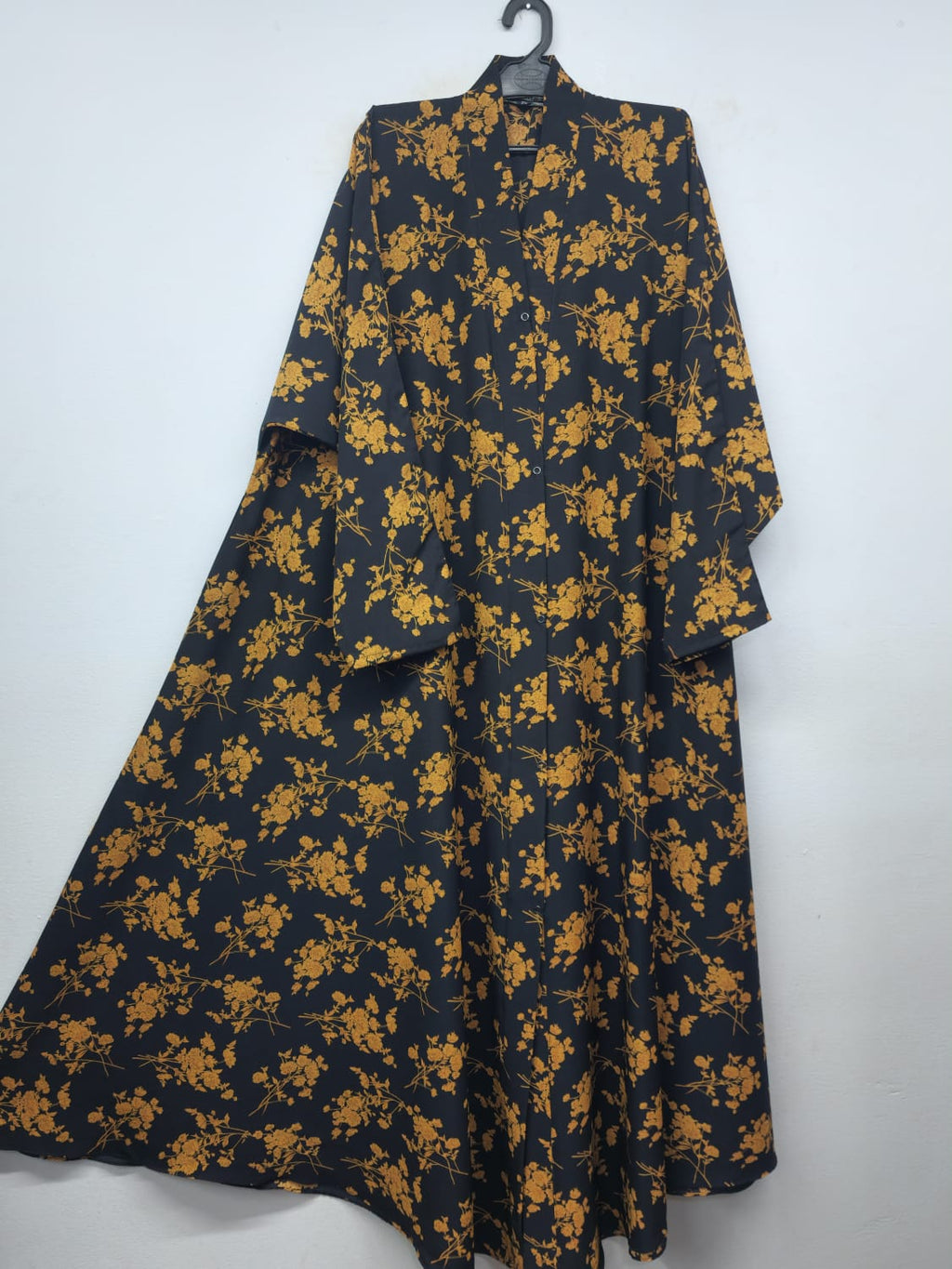 Front Open Jumbo Abaya Classic D